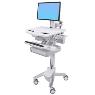 ERGOTRON STYLEVIEW CART LCD PIVOT DOUBLE DRAWER