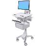 ERGOTRON STYLEVIEW CART LCD PIVOT TALL DOUBLE DR