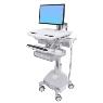 ERGOTRON STYLEVIEW CART WITH LCD ARM LIFE POWERE