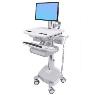 ERGOTRON STYLEVIEW CART WITH LCD PIVOT LIFE POWE