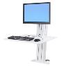 ERGOTRON WORKFIT-SR 1 MONITOR (WHITE)