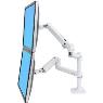 ERGOTRON LX STACKING ARM WHITE NO GROMMET