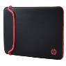 HP 14.0 REV NEOPRENE SLEEVE BLACK/RED