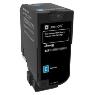 LEXMARK CS725/CX725 CYAN STANDARD RETURN PROGRAM