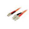 STARTECH 10M MULTIMODE FIBER PATCH CABLE LC - SC