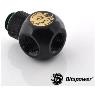 BITSPOWER G1/4 Q-ROTARY IG1/4X3 EXTENDER BLACK