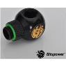 BITSPOWER G1/4 T-ROTARY IG1/4X2 EXTENDER BLACK