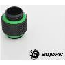 BITSPOWER G1/4 DUAL G1/4 FITTING BLACK