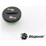 BITSPOWER G1/4 LOW-PROFILE STOP FITTING BLACK