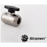 BITSPOWER MATT BLACK MINI VALVE WITH BLACK HANDLE