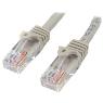 STARTECH 0.5m Gray Snagless Cat5e Patch Cable