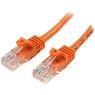 STARTECH 5m Orange Snagless Cat5e Patch Cable